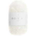 Fil Ricorumi réf.003 Lamé Blanc Irisé