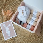 Kit Crochet Coton mon petit lapin – Coffret Complet, Patron PDF