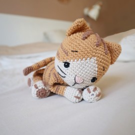 Caramel, le chaton : Patron Au Crochet PDF
