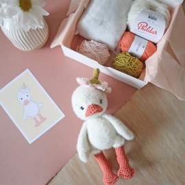 Coffret version 1 : Plume, mon petit caneton en fil romance