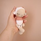 Les minis du bonheur : Coton le lapin & Pelote l'agneau : Patron Au Crochet PDF