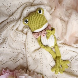 Pénélope la grenouille : Patron Au Crochet PDF