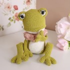 Kit Crochet Pénélope, la grenouille – Coffret Complet, Patron PDF