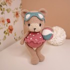 Kit Crochet Margotte, ma petite oursonne – Coffret Complet, Patron PDF