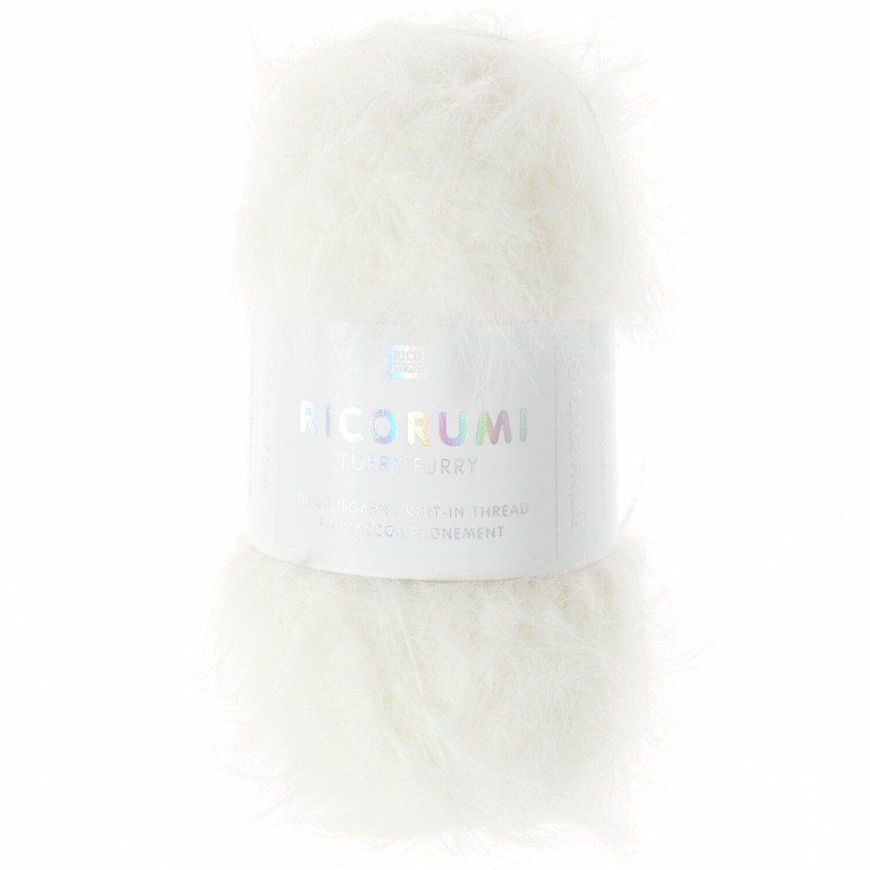 Fil Ricorumi Furry Furry réf.001 Blanc