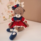 Tenue de Noël pour grand amigurumi : patron au crochet PDF