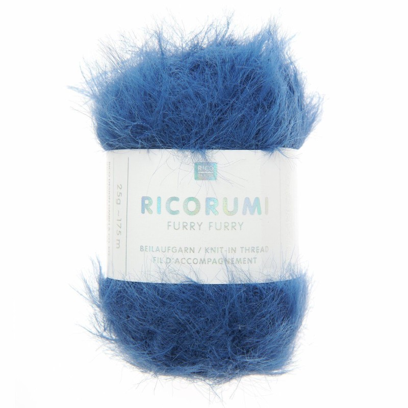 Fil Ricorumi Furry Furry réf.020 Bleu nuit