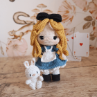 Kit Crochet Alice au pays des merveilles – Coffret Complet, Patron PDF